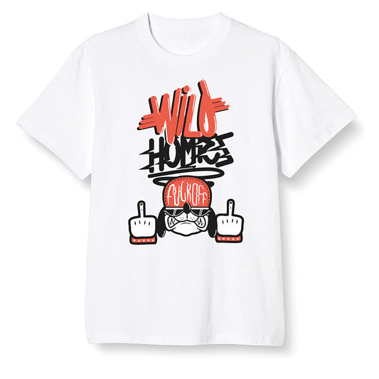 Pop Colour AJ6 Retro Tinker Hatfield - Wild Homies - White Men T-shirt