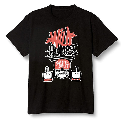 Pop Colour AJ6 Retro NRG Rust Pink - Wild Homies - Black Men T-shirt