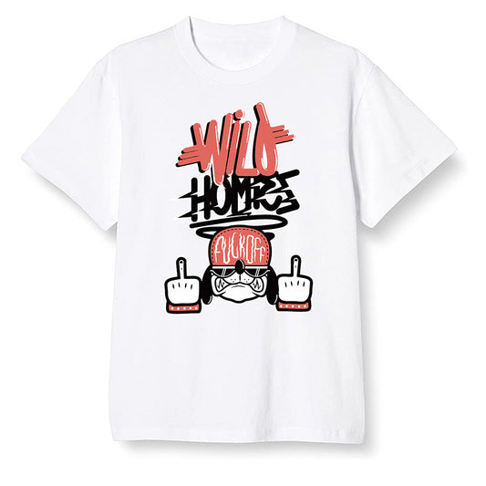 Pop Colour AJ6 Retro NRG Rust Pink - Wild Homies - White Men T-shirt