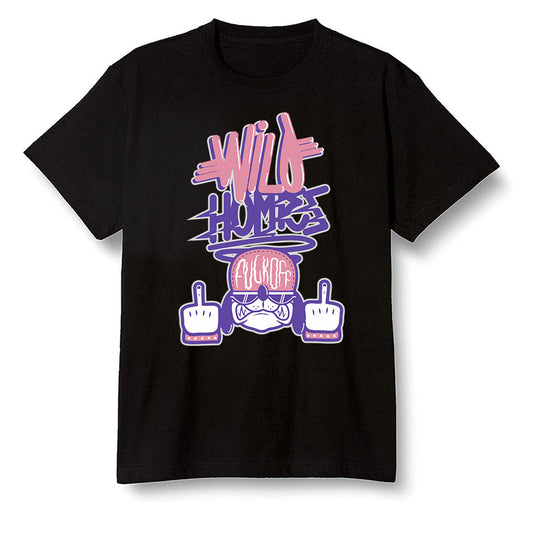 Pop Colour AJ6 Retro Ltr Flint - Wild Homies - Black Men T-shirt