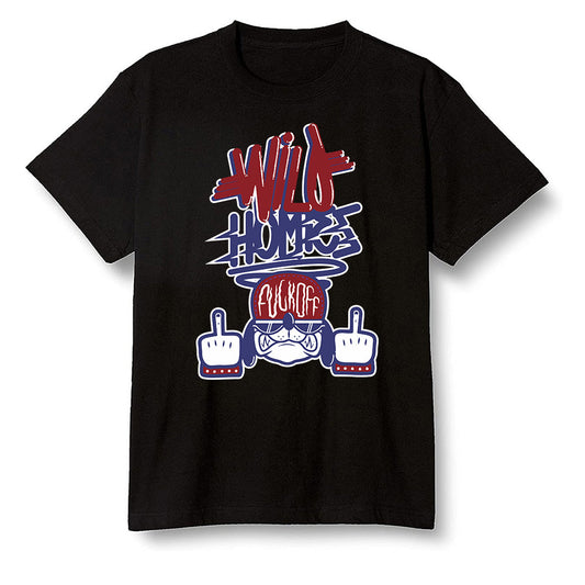 Pop Colour AJ6 Retro 'Doernbecher' 2019 Midnight Navy/White-Varsity Red-Metallic Gold - Wild Homies - Black Men T-shirt