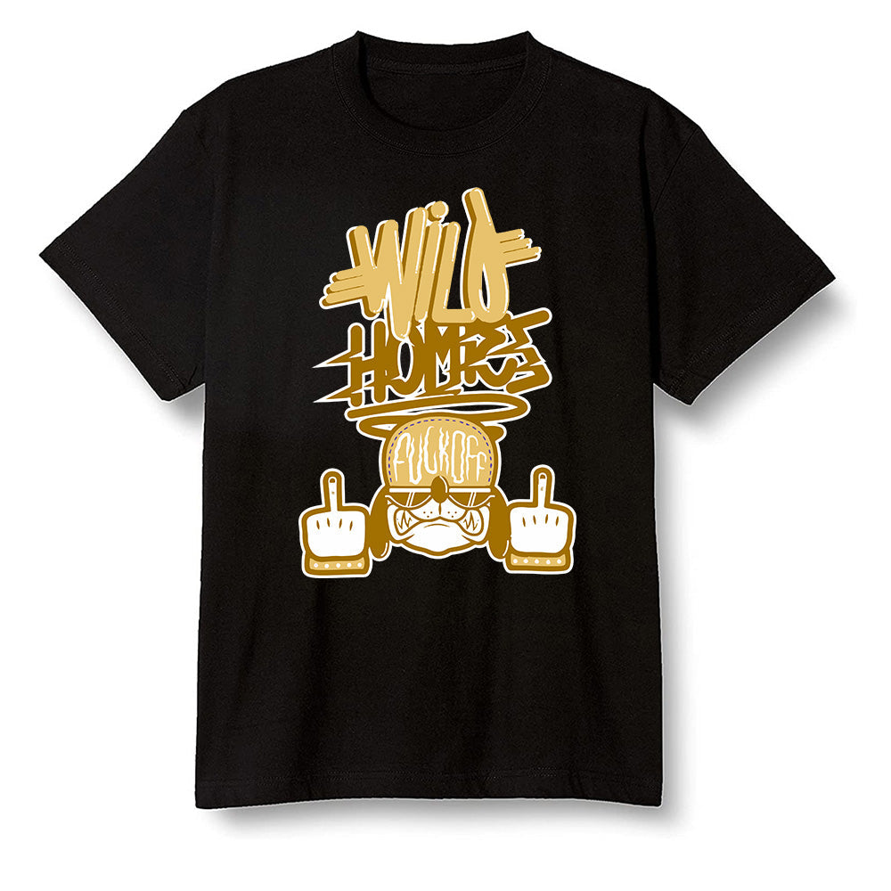 Pop Colour AJ6 Retro Dmp Defining Moments - Wild Homies - Black Men T-shirt