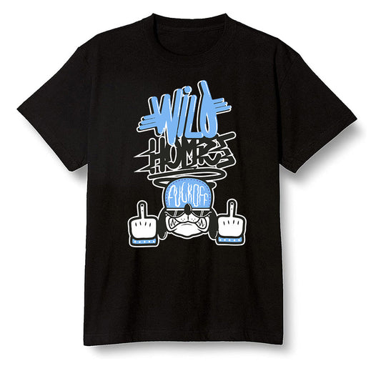 Pop Colour AJ6 UNC White - Wild Homies - Black Men T-shirt