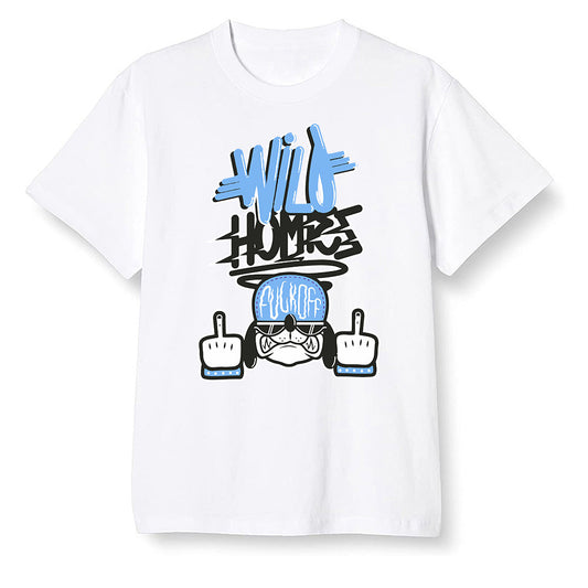 Pop Colour AJ6 UNC White - Wild Homies - White Men T-shirt