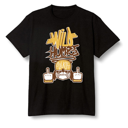 Pop Colour AJ6 Retro Quai 54 - Sail Gum - Wild Homies - Black Men T-shirt