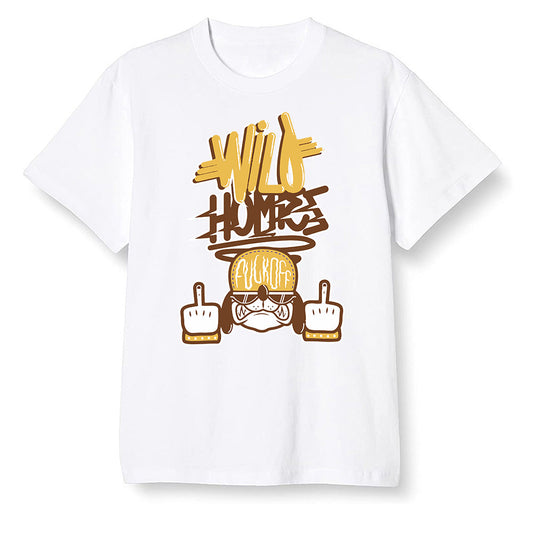 Pop Colour AJ6 Retro Quai 54 - Sail Gum - Wild Homies - White Men T-shirt