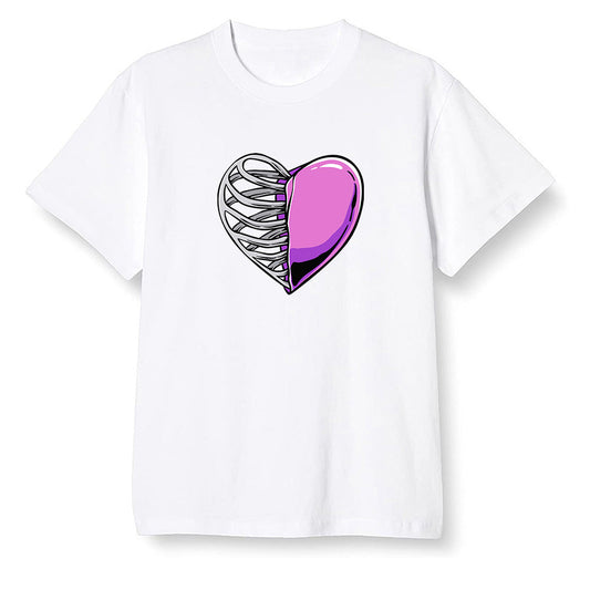 Pop Colour AJ1 Zoom Cmft Psg - Your heart  - White Men T-shirt