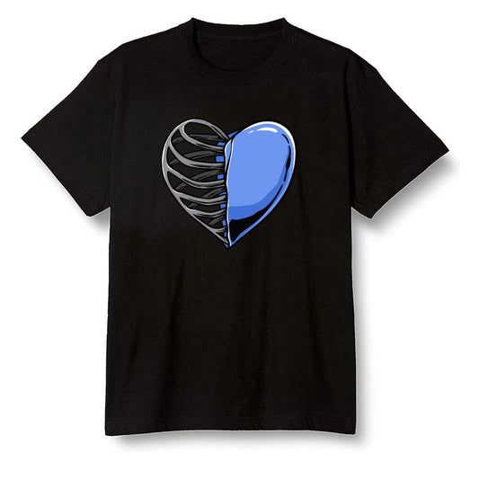 Pop Colour AJ13 Retro Black Royal - Your heart - Black Men T-shirt