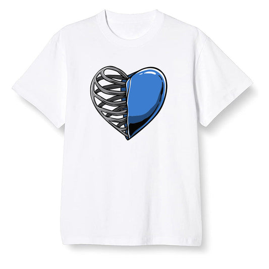 Pop Colour AJ13 Retro Flint - Your heart - White Men T-shirt