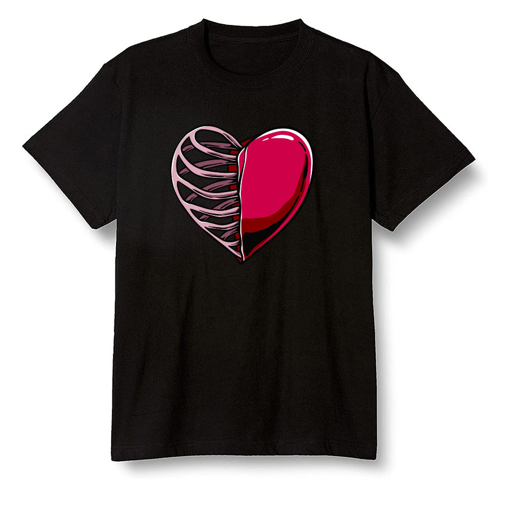 Pop Colour AJ13 Retro Gym Red Flint Grey - Your heart - Black Men T-shirt