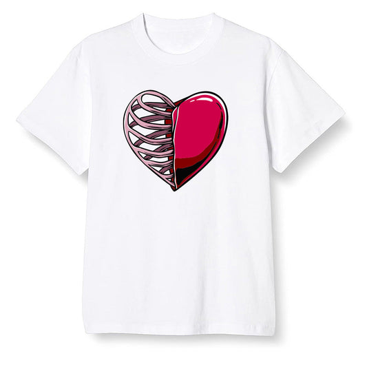 Pop Colour AJ13 Retro Gym Red Flint Grey - Your heart - White Men T-shirt