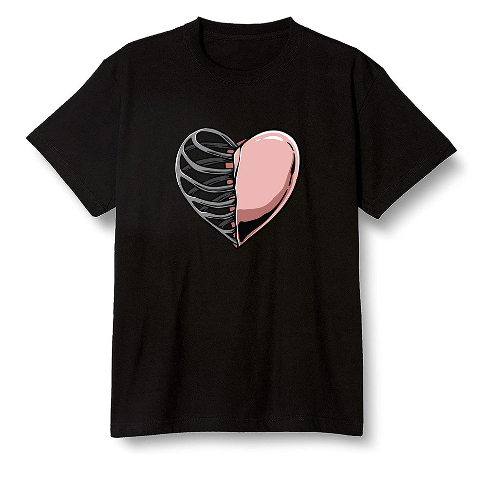 Pop Colour AJ6 Retro NRG Rust Pink - Your heart - Black Men T-shirt