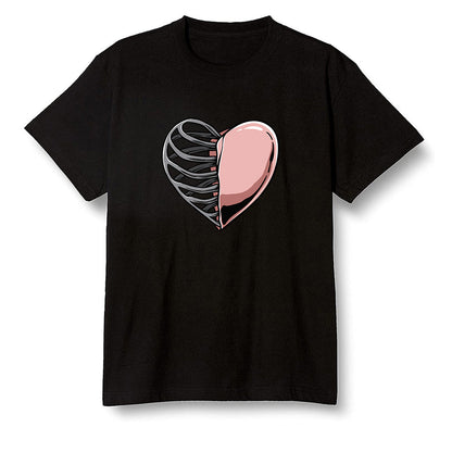 Pop Colour AJ6 Retro NRG Rust Pink - Your heart - Black Men T-shirt