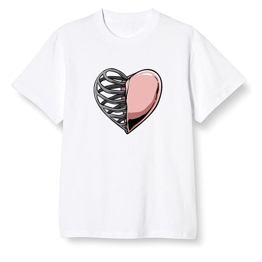 Pop Colour AJ6 Retro NRG Rust Pink - Your heart - White Men T-shirt