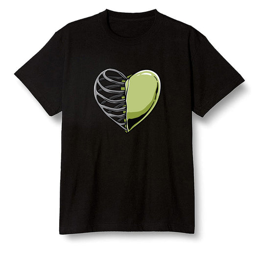 Nike Pop Colour AJ6 Retro Reflective Infrared - Your heart - Black Men T-shirt