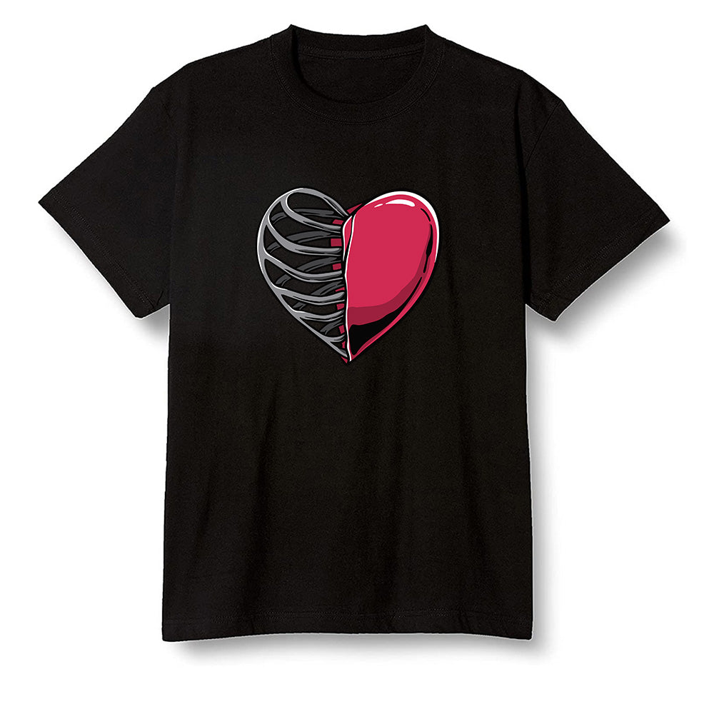 Pop Colour AJ6 Retro Carmine - Your heart - Black Men T-shirt