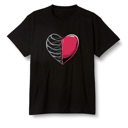 Pop Colour AJ6 Retro Carmine - Your heart - Black Men T-shirt