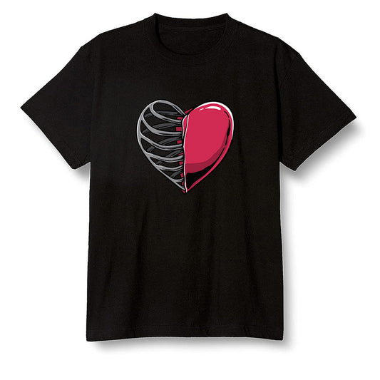 Pop Colour AJ6 Retro Carmine - Your heart - Black Men T-shirt