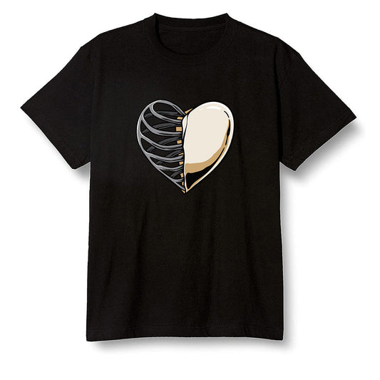 Pop Colour AJ6 Retro Quai 54 - Sail Gum - Your heart - Black Men T-shirt