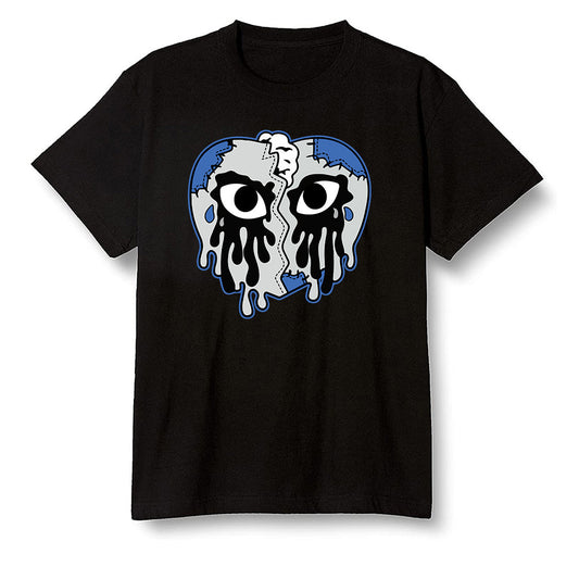 Pop Colour AJ13 Retro Black Royal - i crying heart - Black Men T-shirt