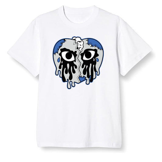 Pop Colour AJ13 Retro Black Royal - i crying heart - White Men T-shirt