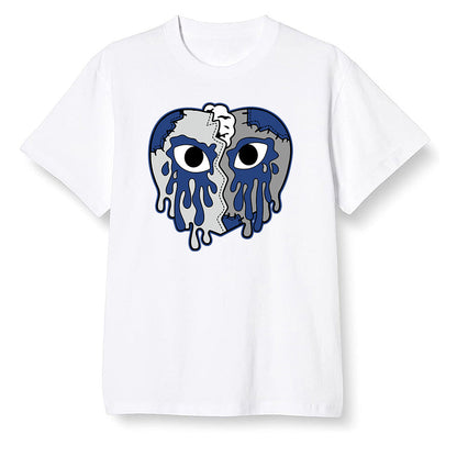 Pop Colour AJ13 Retro Flint - i crying heart - White Men T-shirt