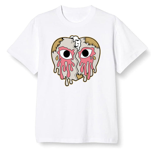 Pop Colour AJ13 Retro CNY - i crying heart - White Men T-shirt