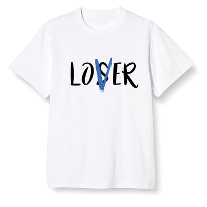 Pop Colour AJ13 Retro Black Royal - loser lover - White Men T-shirt