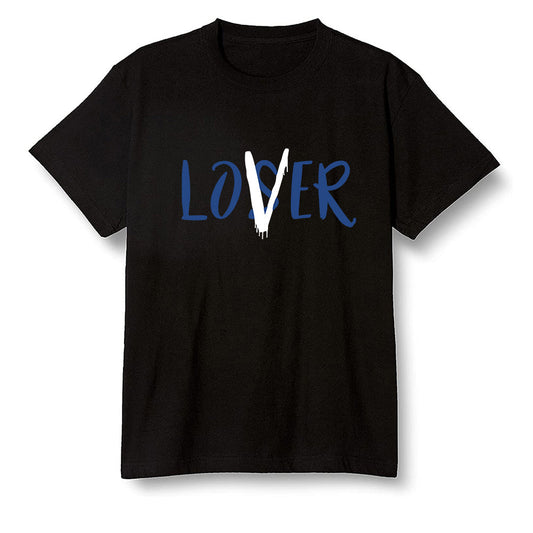 Pop Colour AJ13 Retro Flint - loser lover - Black Men T-shirt