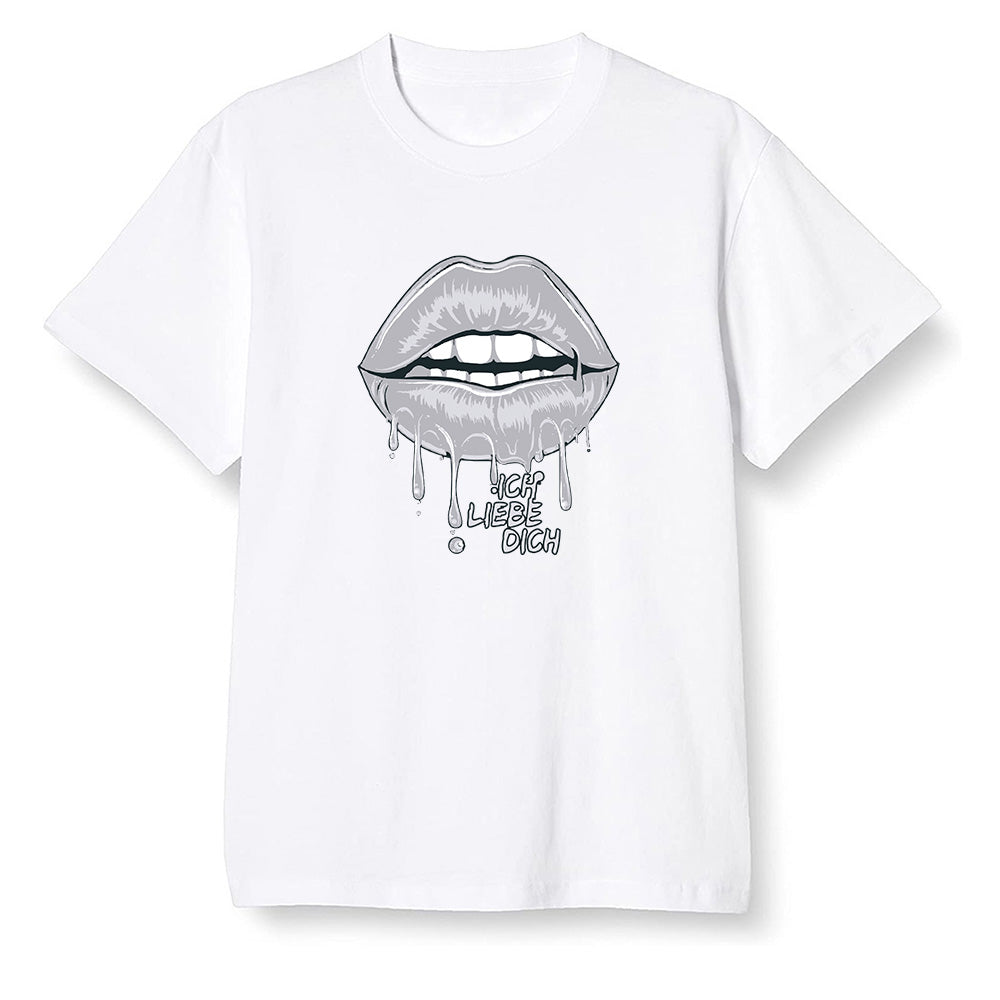 Pop Colour AJ1 Low Triple White - Gangster Santa - White Men T-shirt