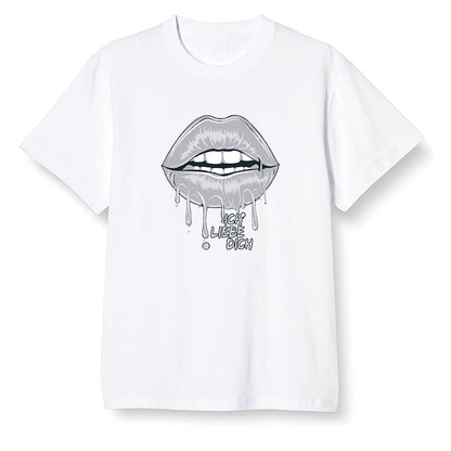 Pop Colour AJ1 Low Triple White - Gangster Santa - White Men T-shirt