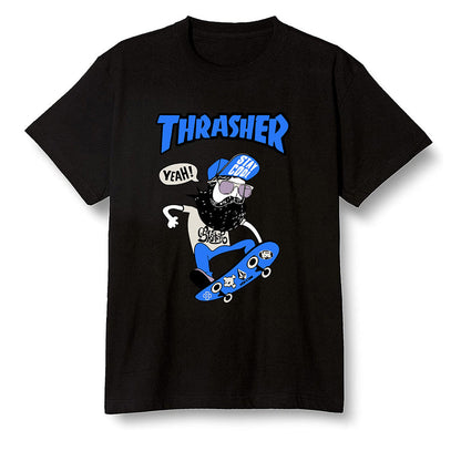 Pop Colour AJ13 Retro Black Royal - skateboard hipster - Black Men T-shirt