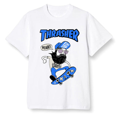 Pop Colour AJ13 Retro Black Royal - skateboard hipster - White Men T-shirt