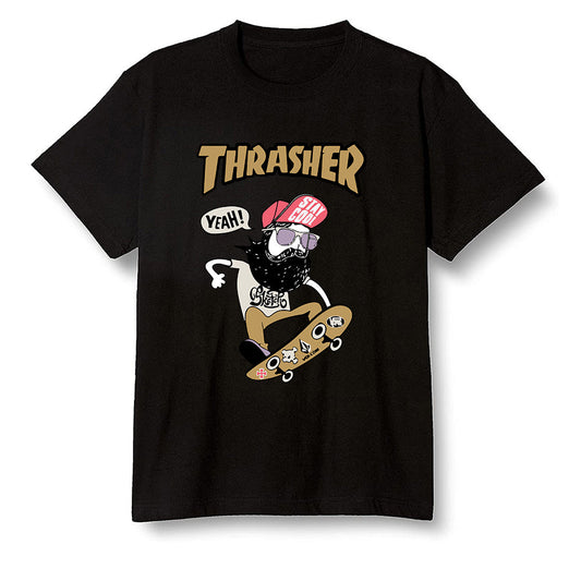 Pop Colour AJ13 Retro CNY - skateboard hipster - Black Men T-shirt