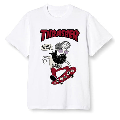 Pop Colour AJ13 Retro Gym Red Flint Grey - skateboard hipster - White Men T-shirt